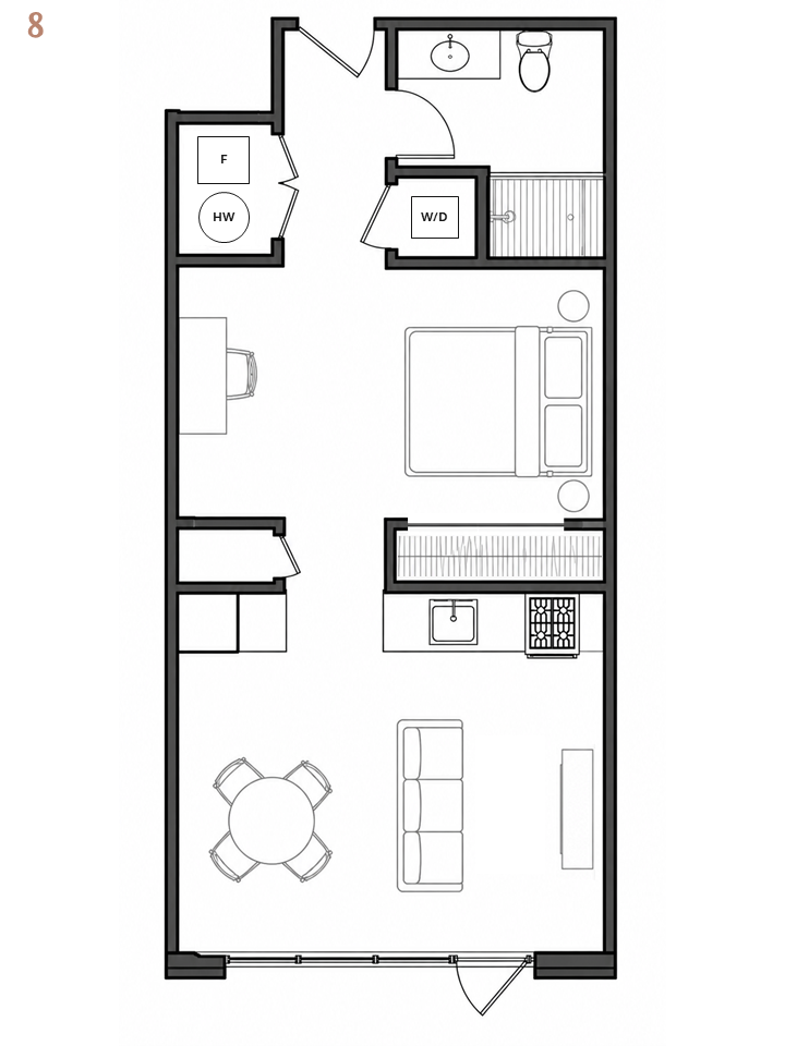 Unit 8 Floor Plan